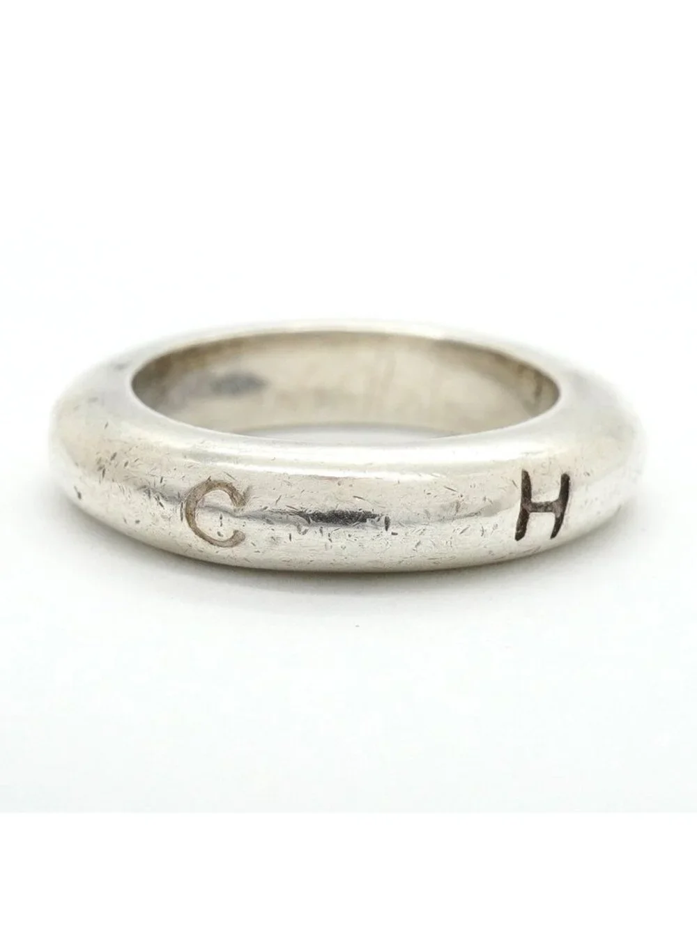 Chanel Ring Logo 925 Sterling Silver